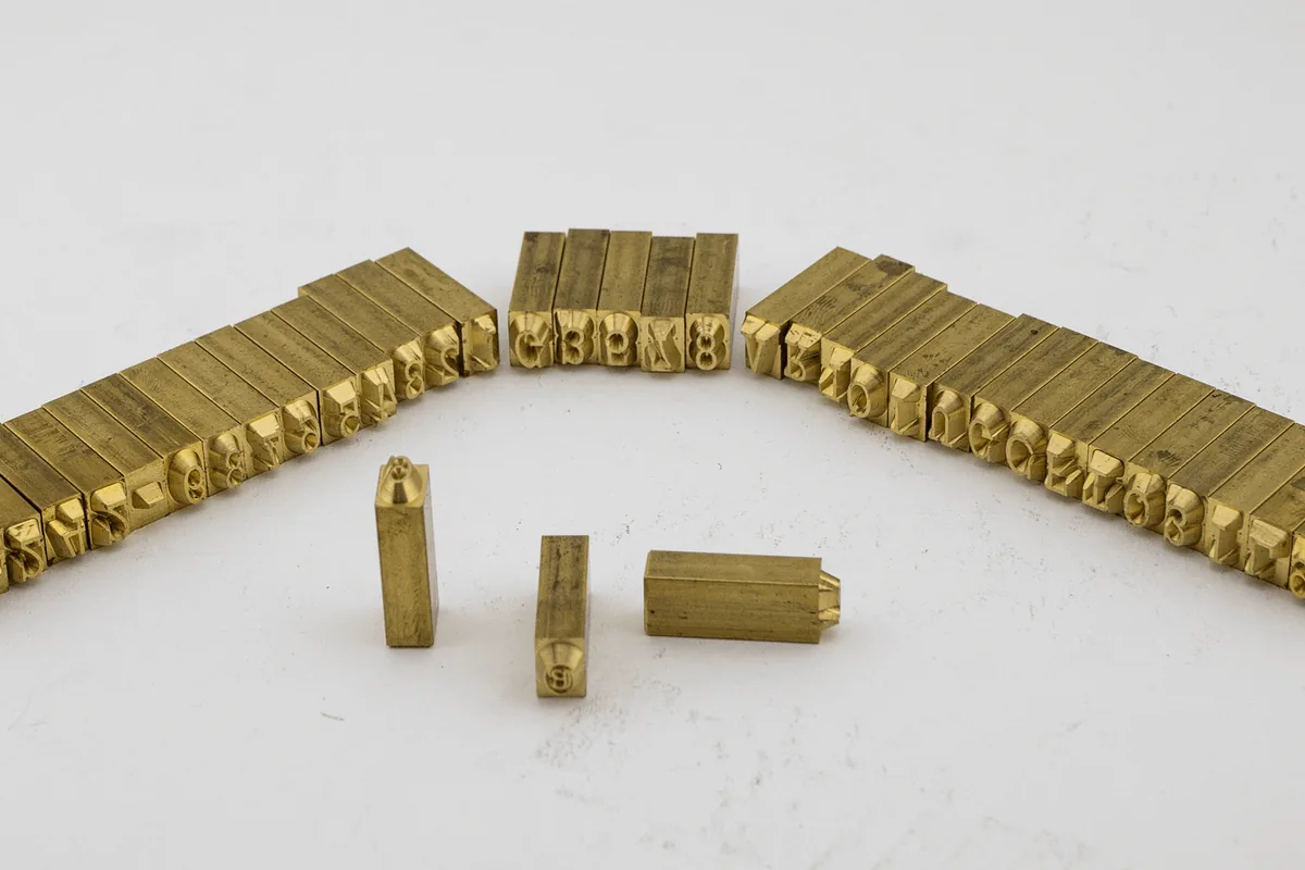 Superior Steel Stamp shop photo for Interchangeable Stamps & Holders.