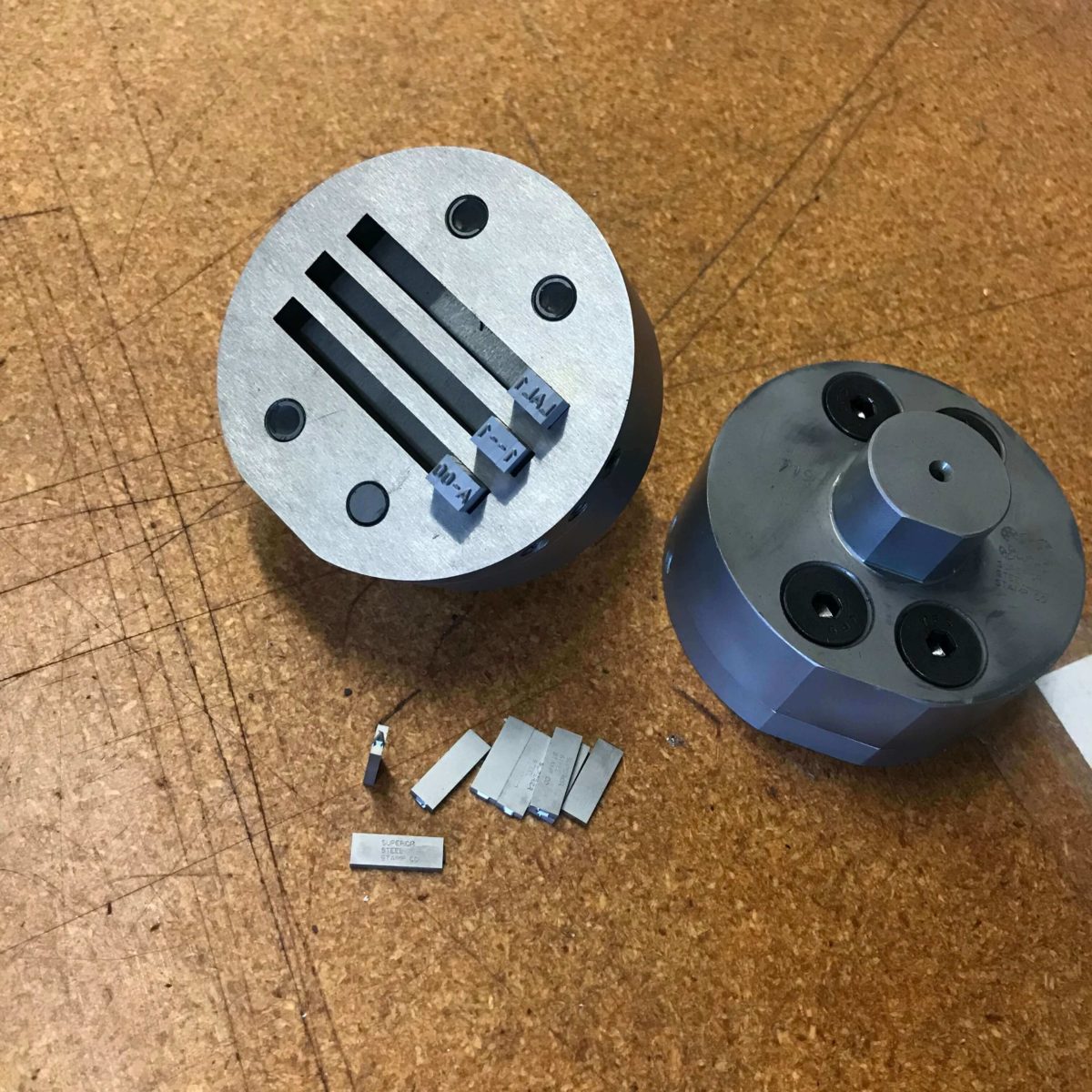 Holders / Types Superior Steel Stamp